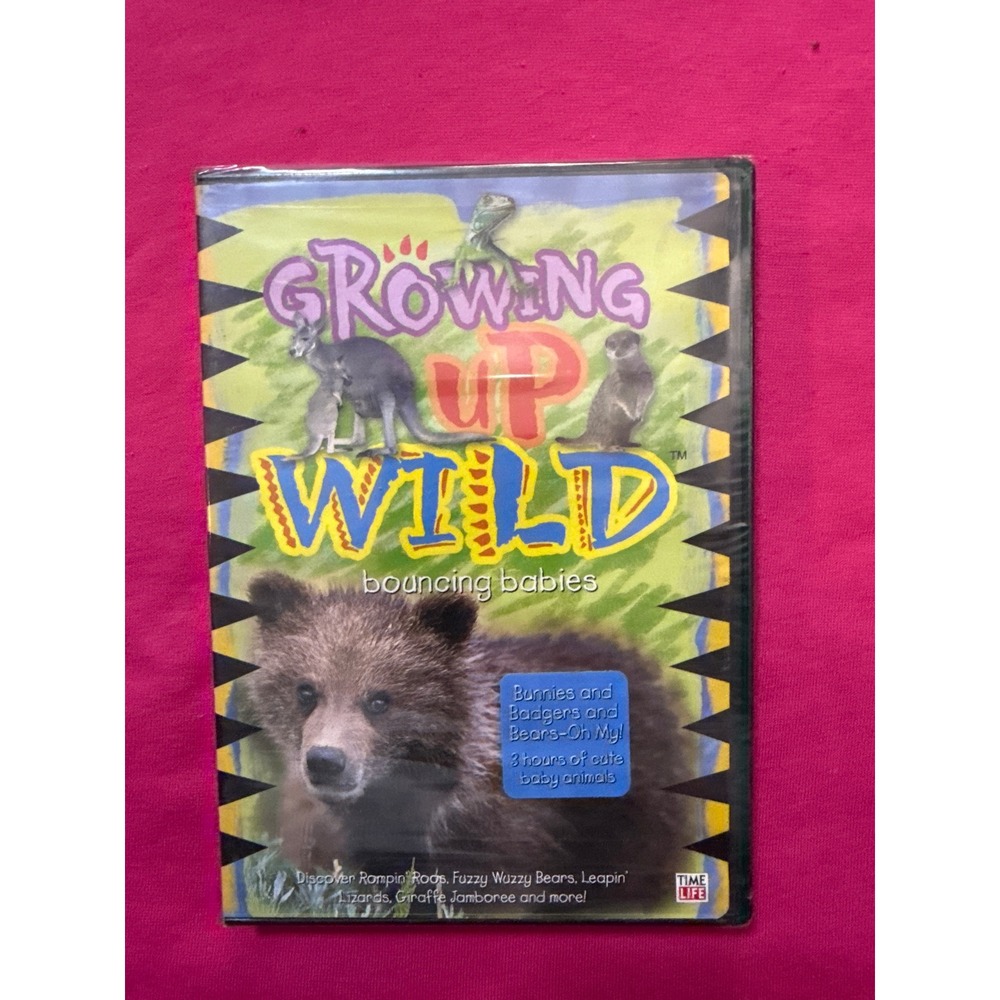 Growing Up Wild Bouncing Babies DVD Nature Documentary For Kids‎